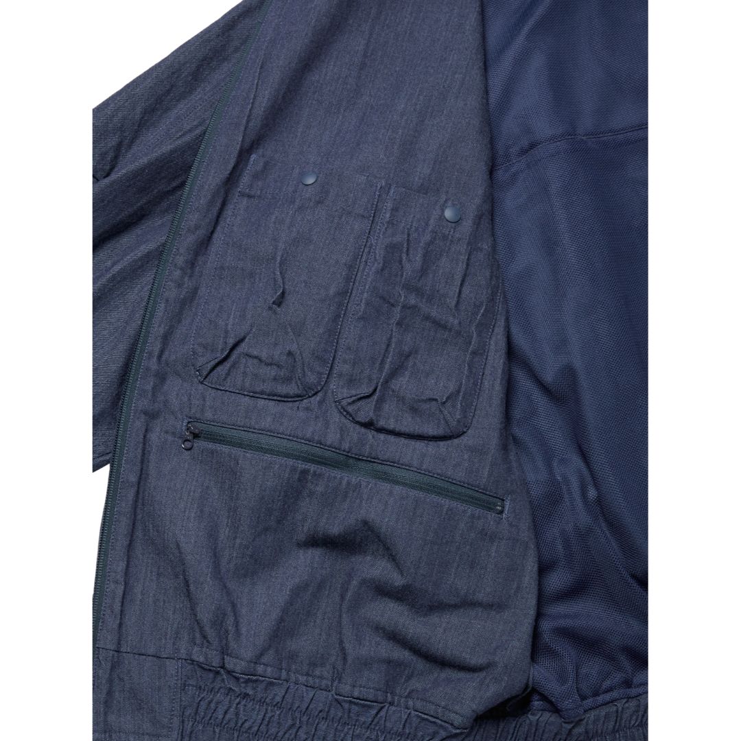 Tech Golf Jacket Denim