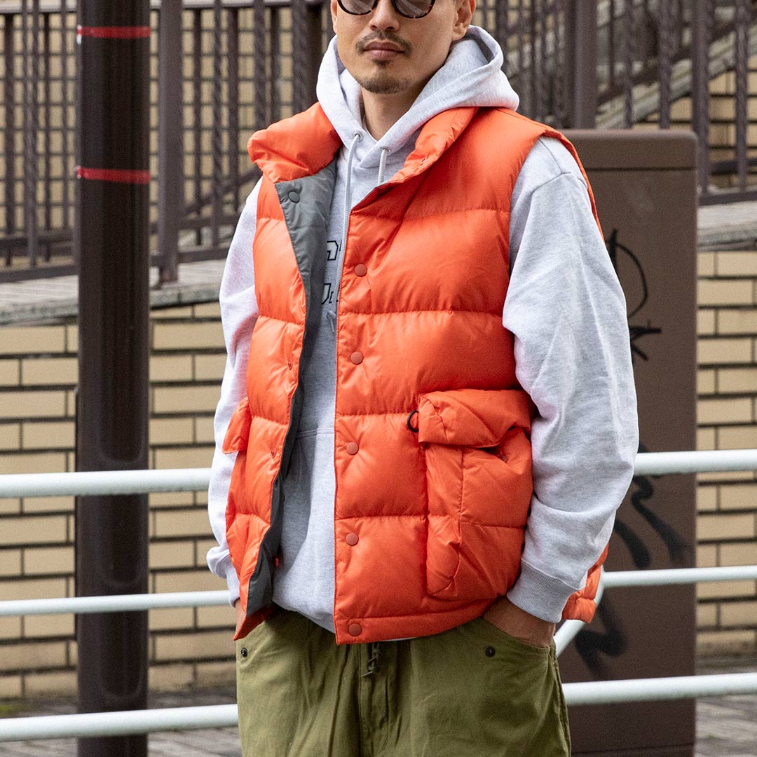 サイズDAIWA PIER39 TECH BACK PACKER DOWN VEST - ダウンベスト