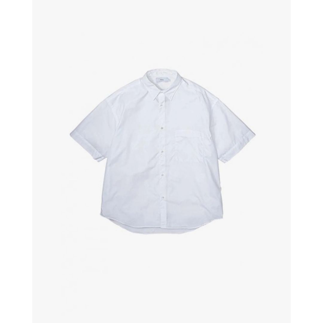 Broad S/S Oversized Regular Collar Shirt