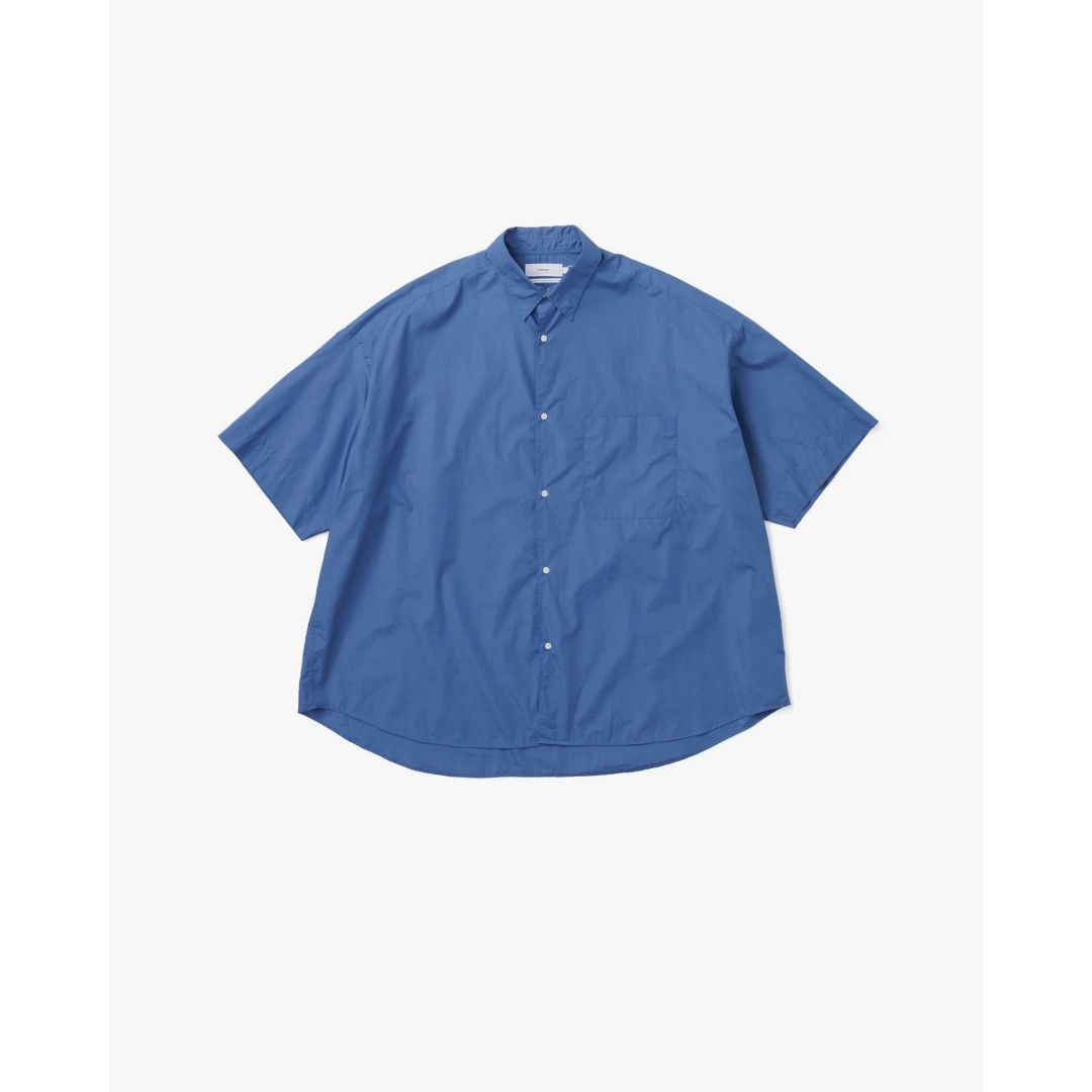 Broad S/S Oversized Regular Collar Shirt