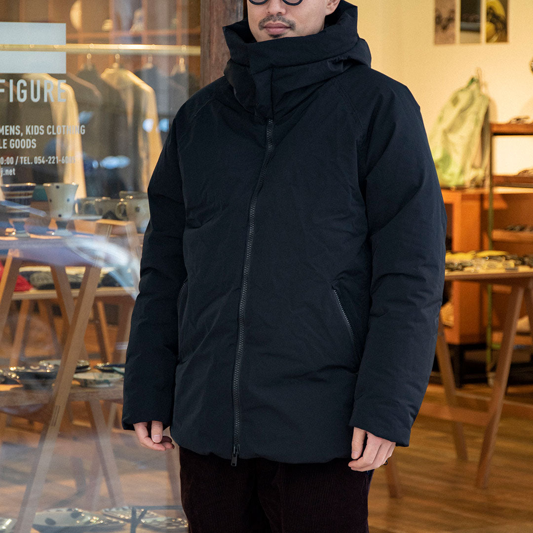 SALE】ALPINIST DOWN JACKET POLY TWILL STRETCH DICROS&SOLO WITH GORE-TE