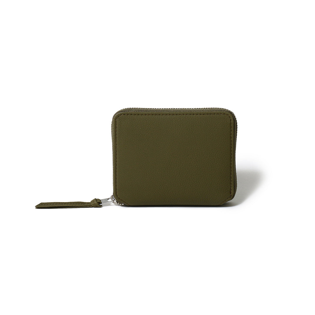 BUBBLE CALF ROUND PALM WALLET