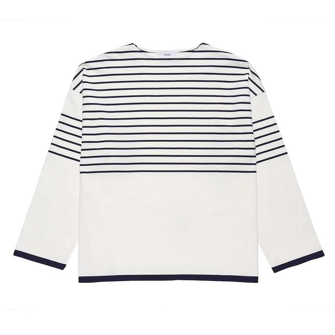 Panel Border Basque Shirt