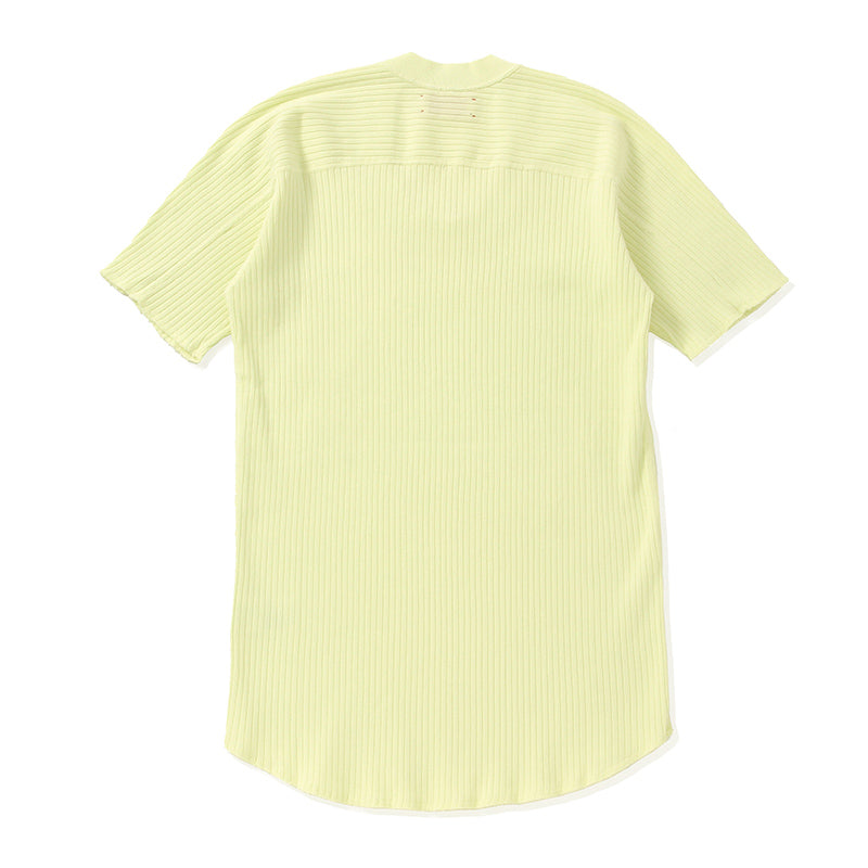 OBLONG NECK SHORT SLEEVE
