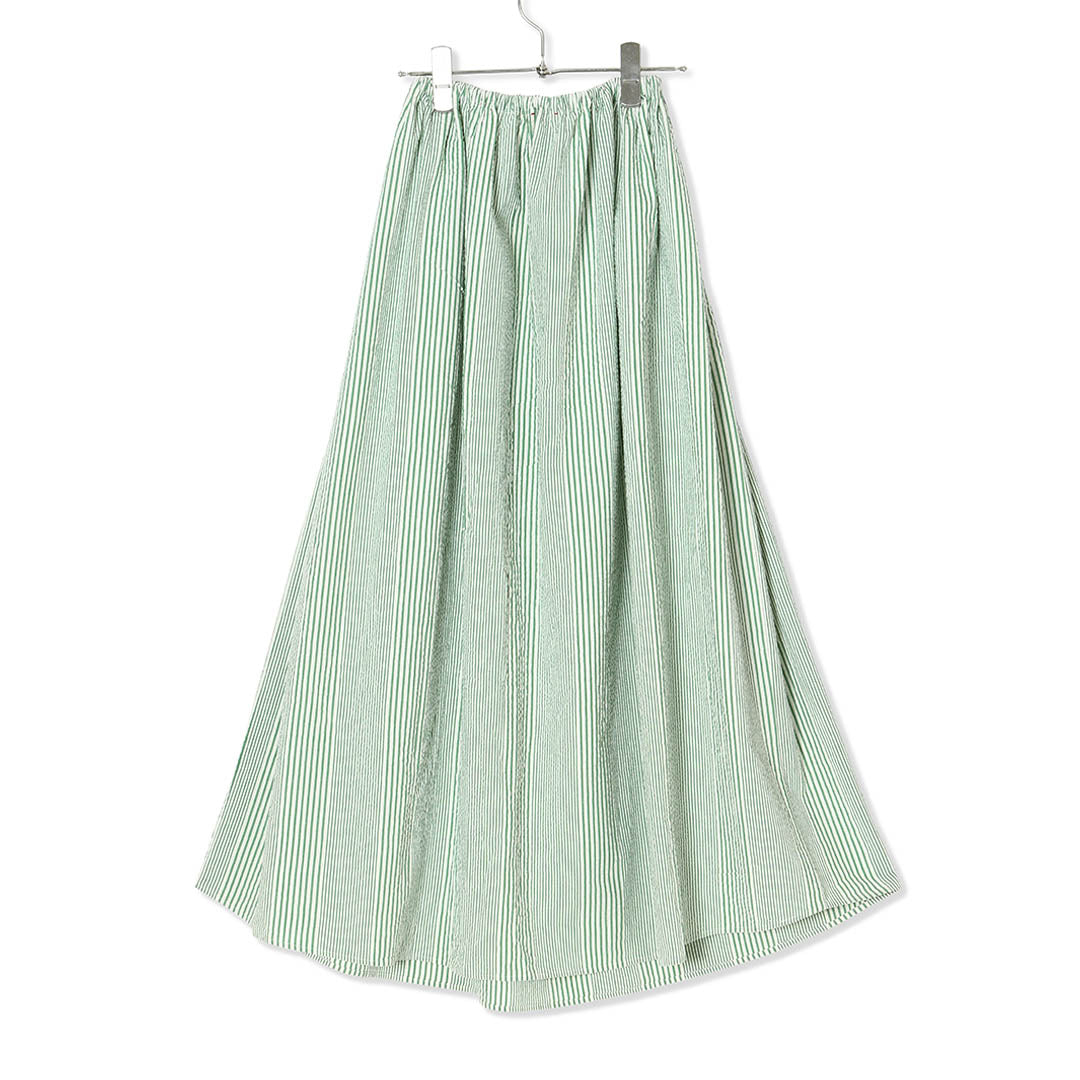 Striped Long Skirt