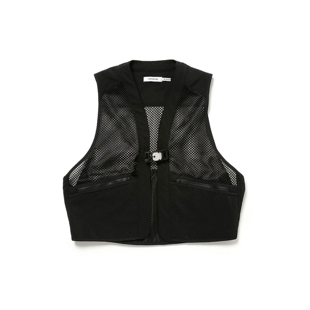 JOGGER VEST POLY MESH WITH FIDLOCK BUCKLE - nonnative (ノンネイティブ) - outer  (アウター) | FIGURE ONLINE (フィギュアオンライン) 【公式通販】