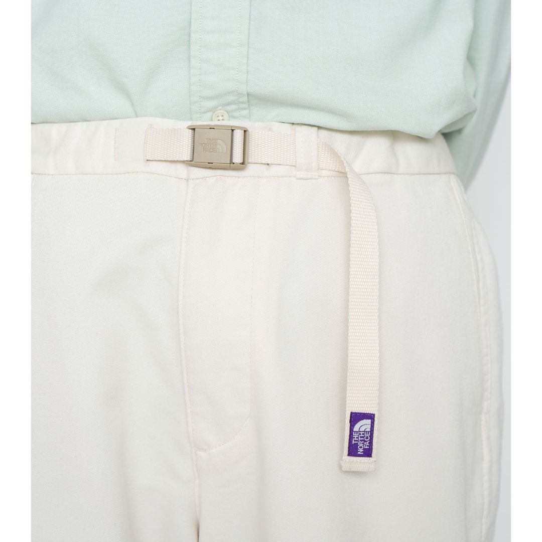 Stretch Twill Wide Tapered Pants