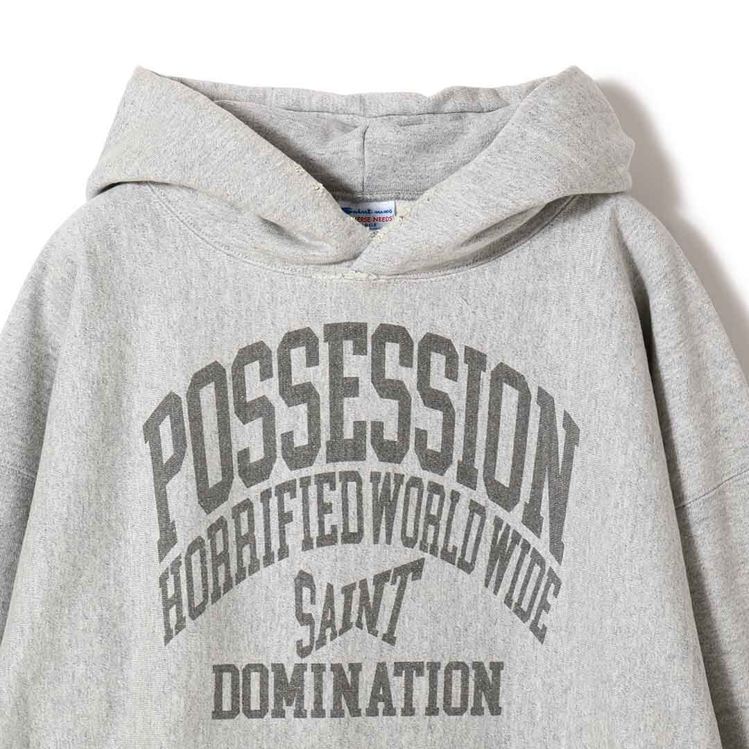 HOODIE/POSSESION/GREY