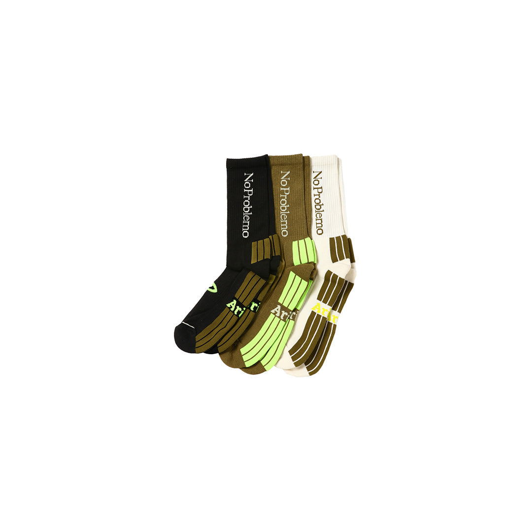 3 Pack No Problemo Socks