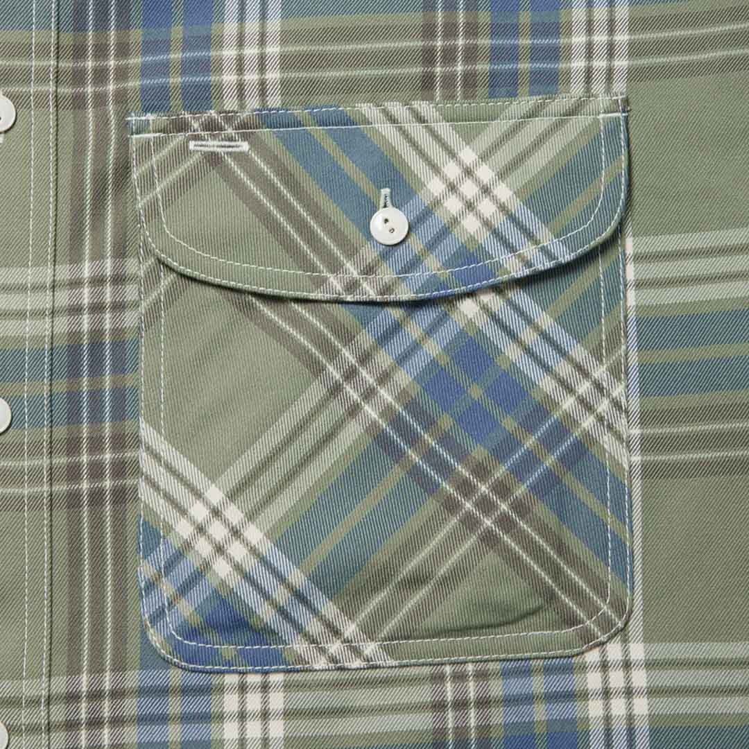 Tech Elbow Patch Work Shirts Flannel