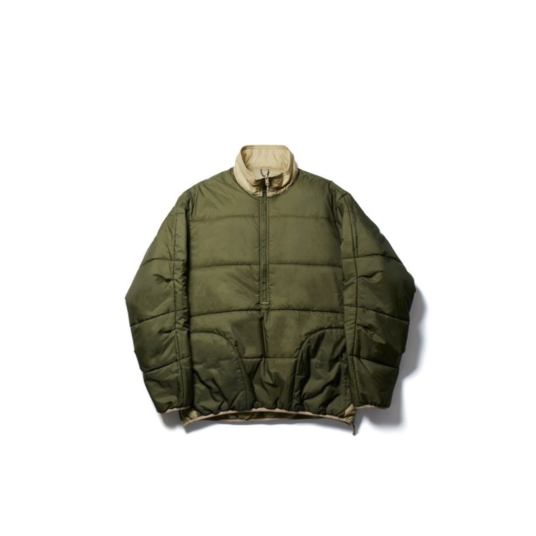 TECH REVERSIBLE PULLOVER PUFF JACKET