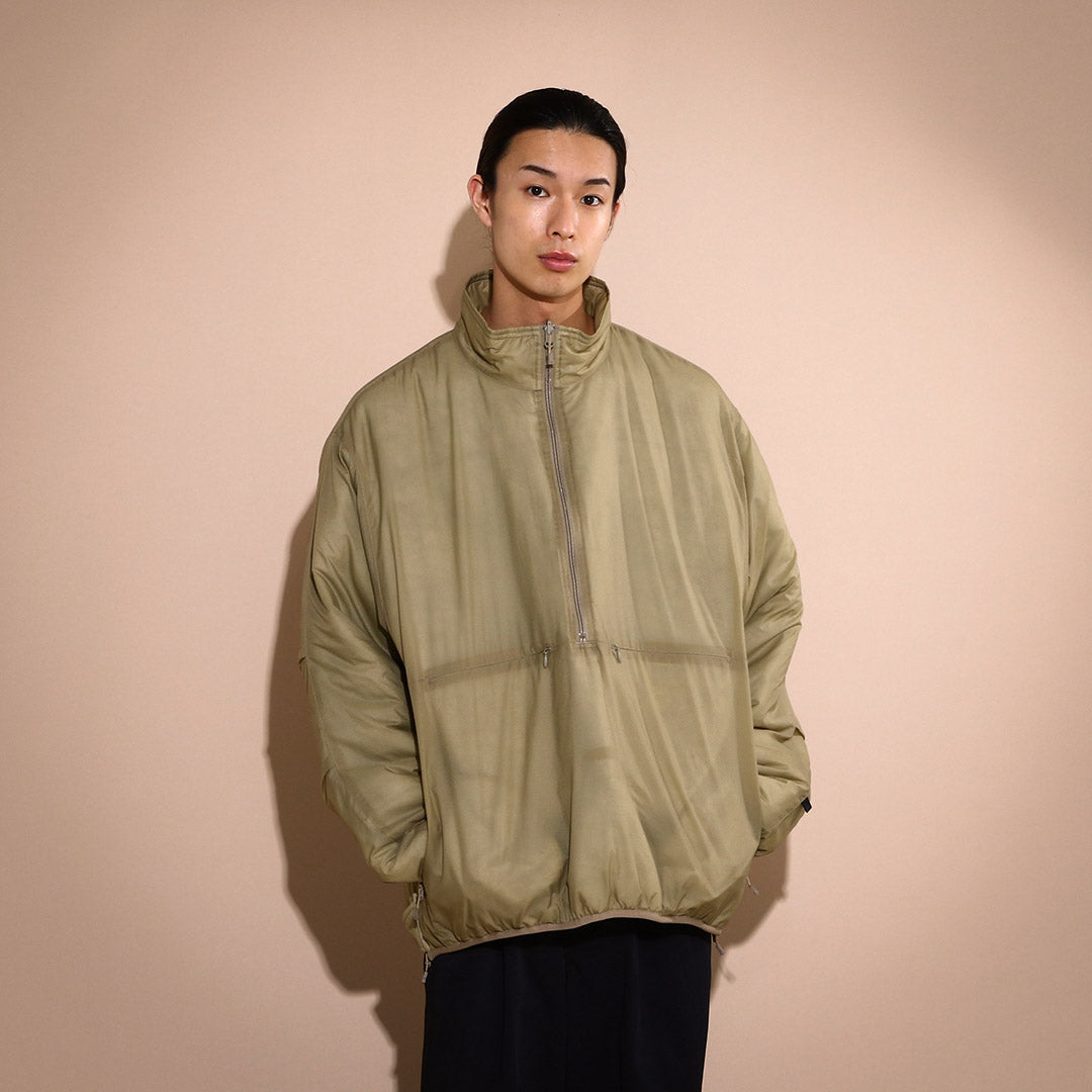 TECH REVERSIBLE PULLOVER PUFF JACKET