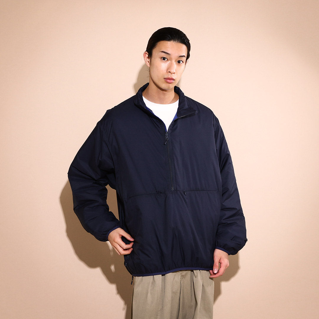 TECH REVERSIBLE PULLOVER PUFF JACKET