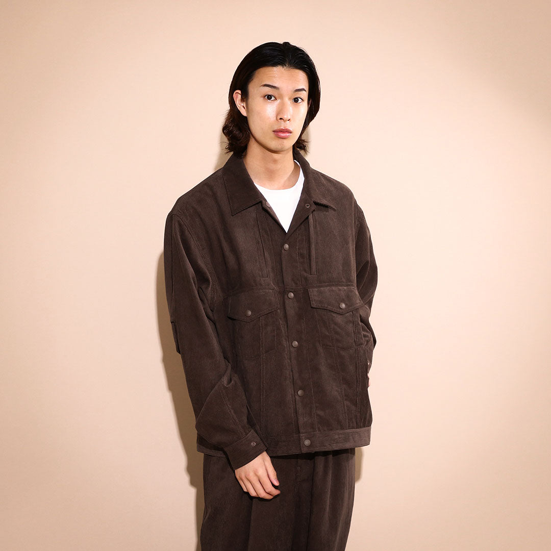TECH TRUCKER JACKET CORDUROY