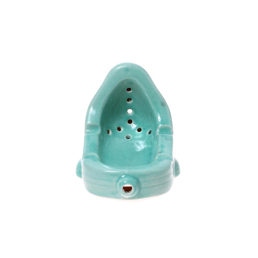 DEN CERAMIC FOUNTAIN INCENSE HOLDER