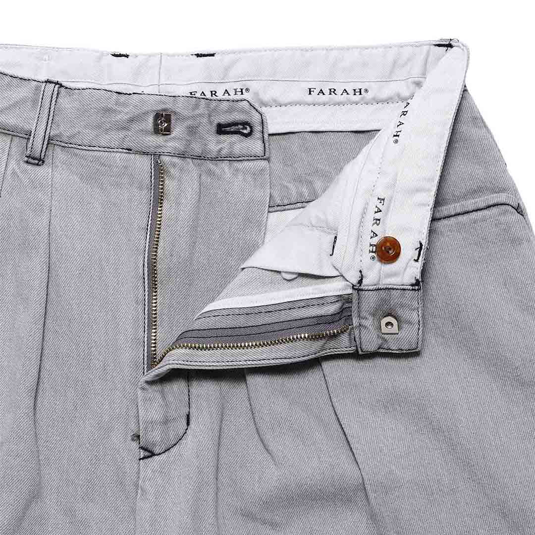 Two-Tuck Wide Shorts