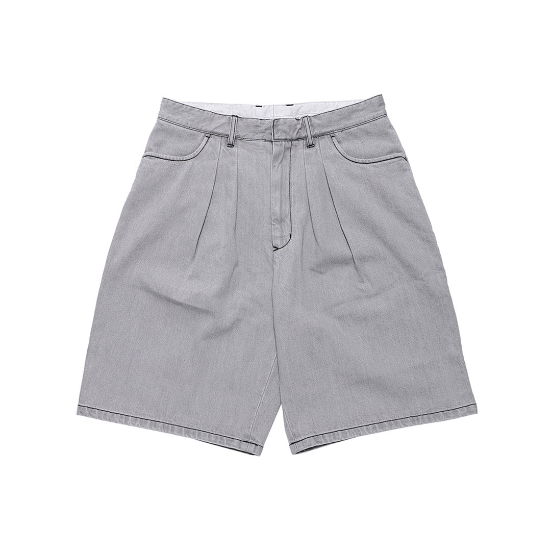 Two-Tuck Wide Shorts