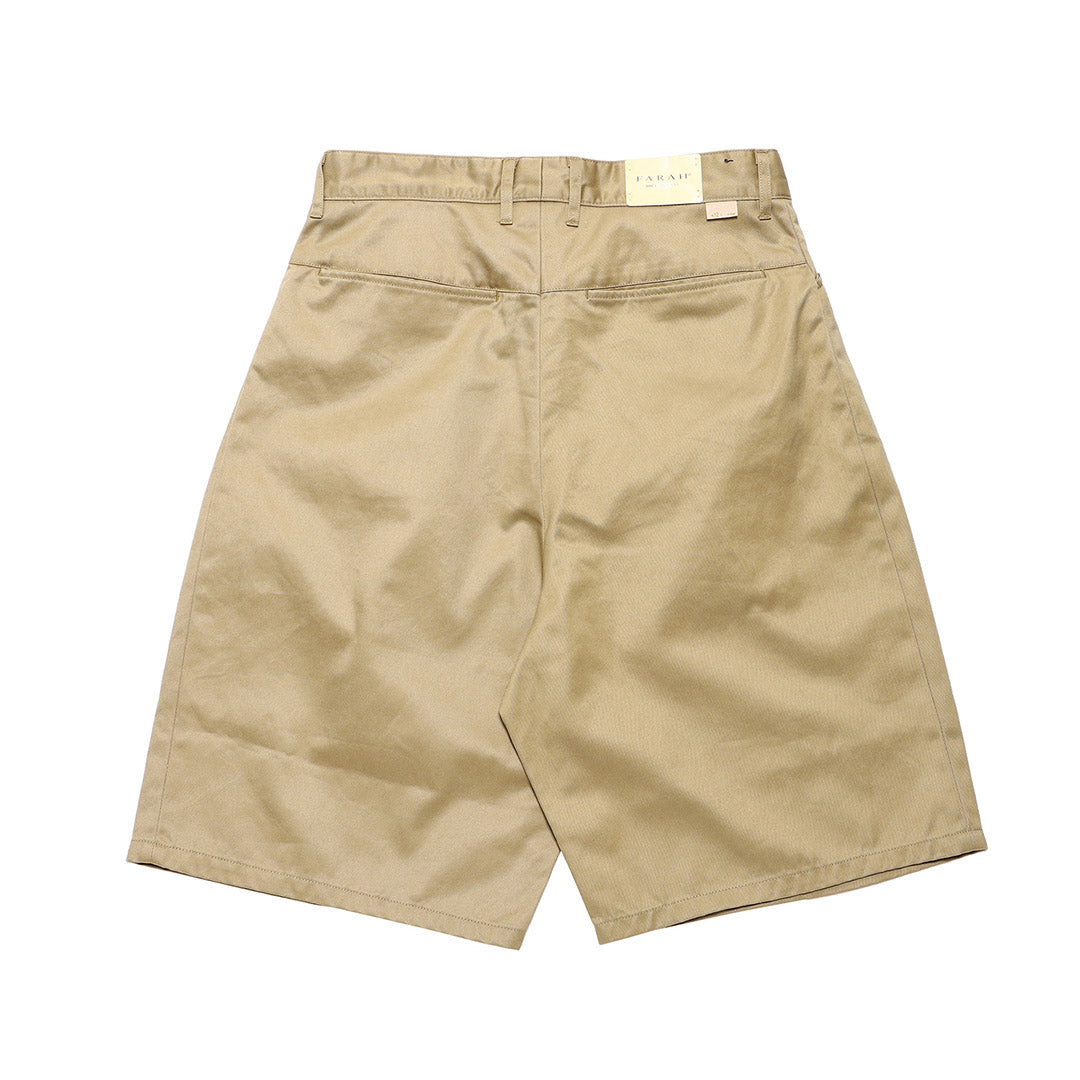 Two-Tuck Wide Shorts