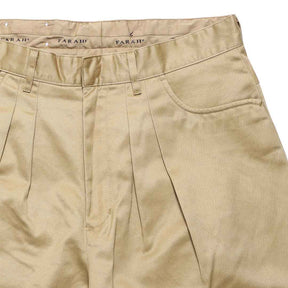 Two-Tuck Wide Shorts