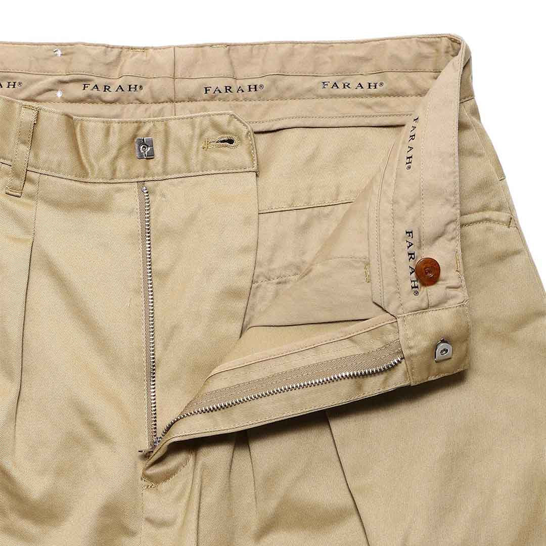 Two-Tuck Wide Shorts