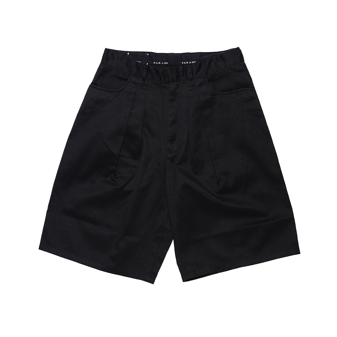 Two-Tuck Wide Shorts