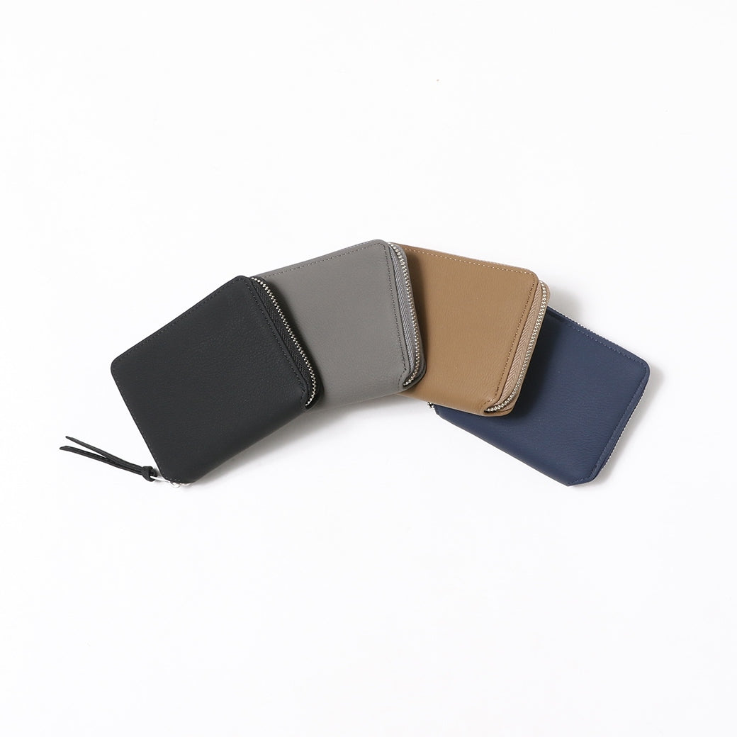 BUBBLE CALF ROUND PALM WALLET