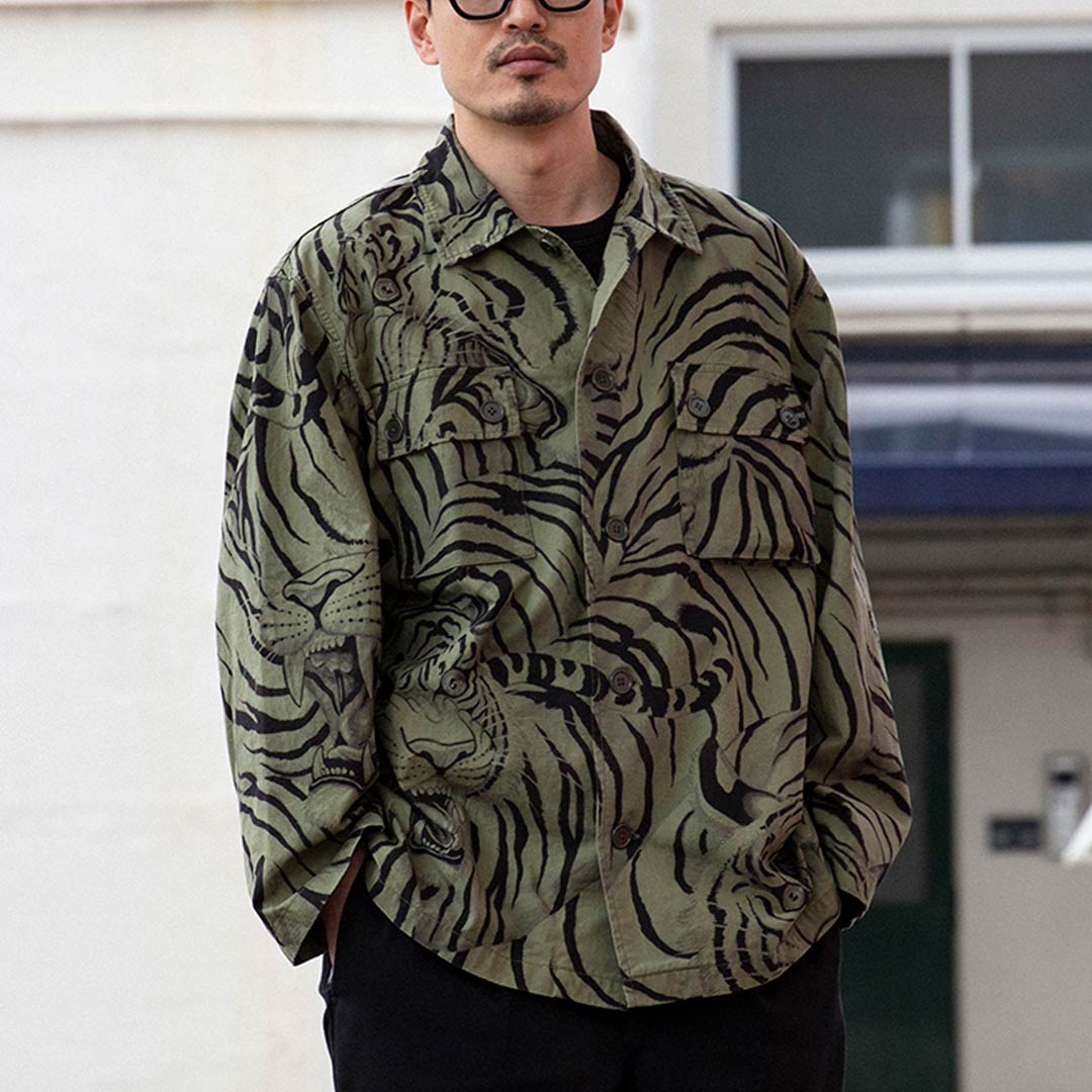 メンズWACKOMARIA/RAT FINK/TIM LEHI/ARMY SHIRT