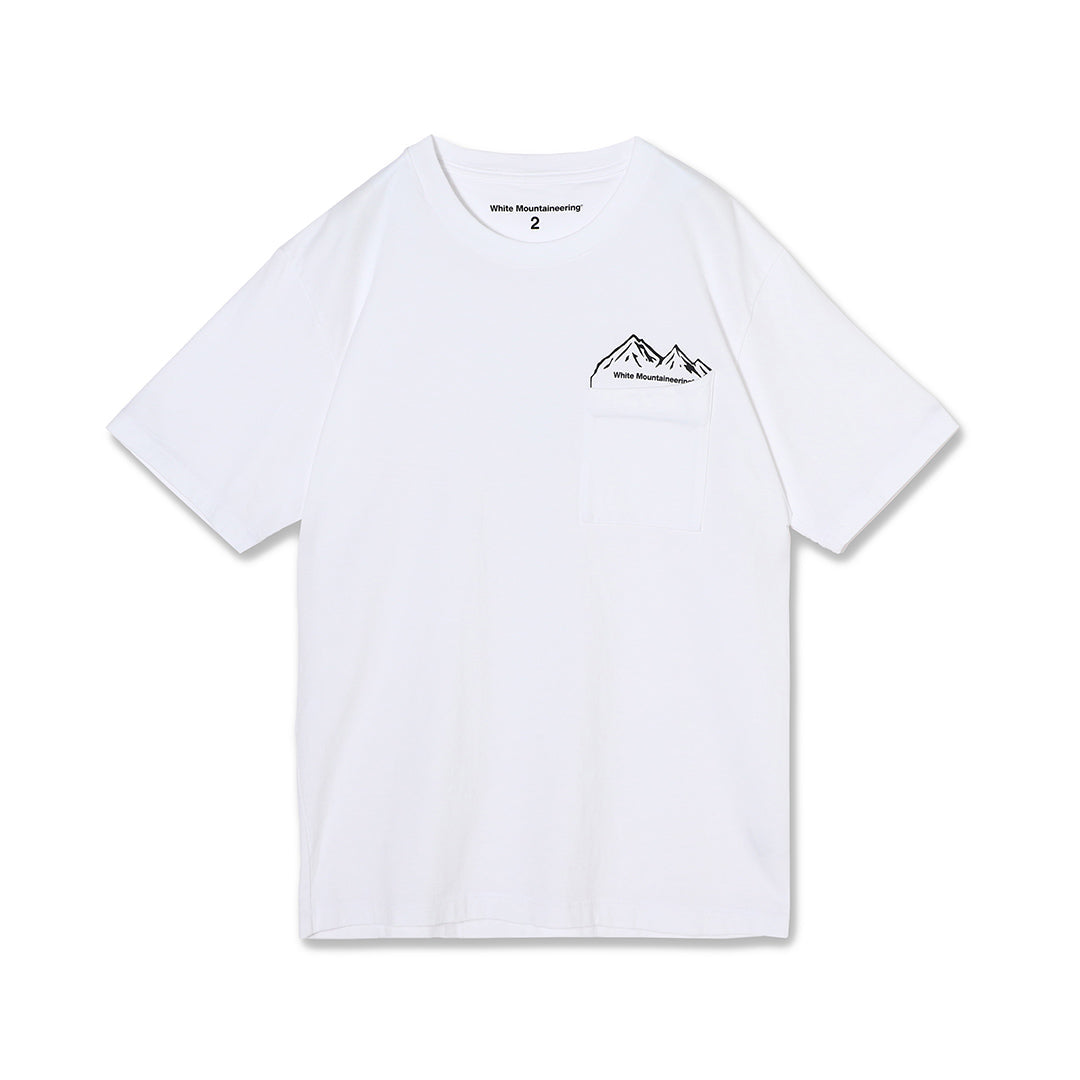 WM MOUNTAIN LOGO PRINTED POCKET T-S