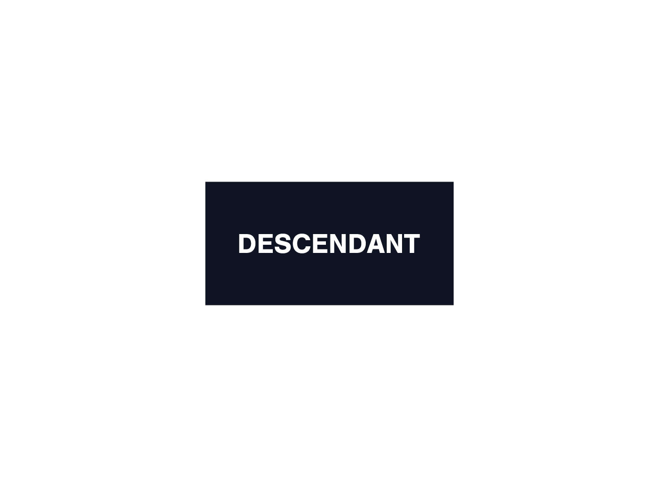 DESCENDANT 販売方法変更のご案内