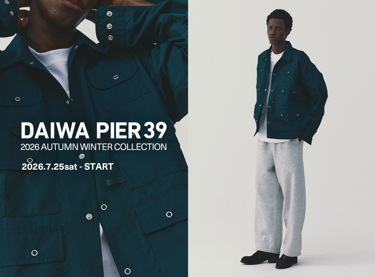 DAIWA PIER39 2026 AUTUMN WINTER COLLECTION