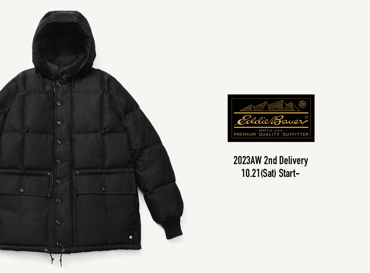 EDDIE BAUER BLACK TAG COLLECTION 2023 AW 2nd DELIVERY