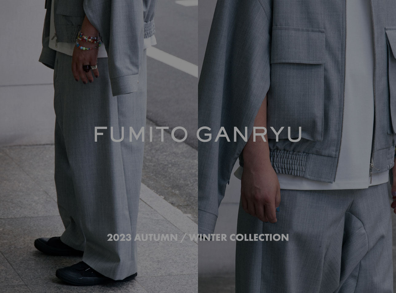 FUMITO GANRYU AUTUMN WINTER 2023 COLLECTION