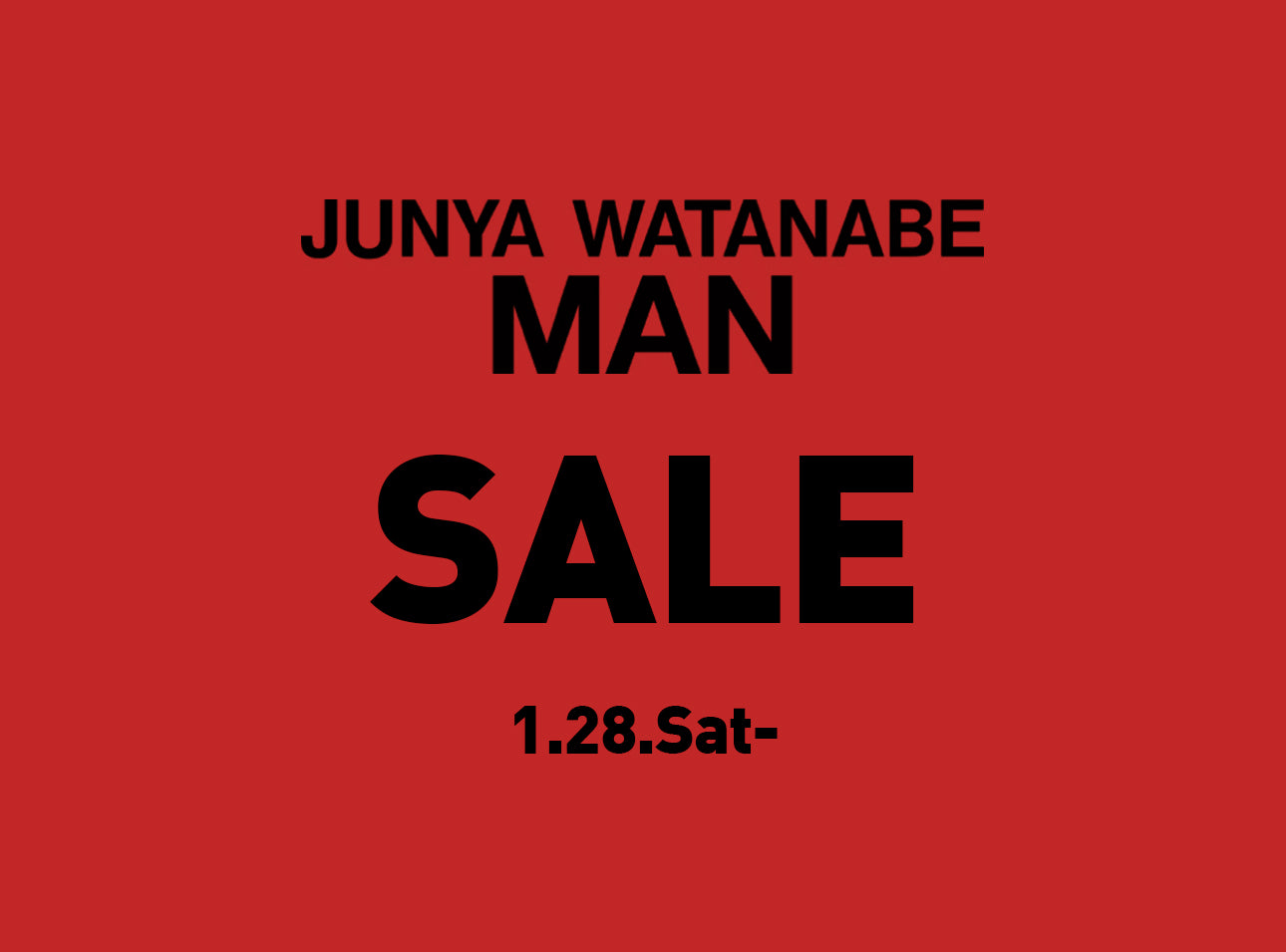 JUNYA WATANABE MAN SALE