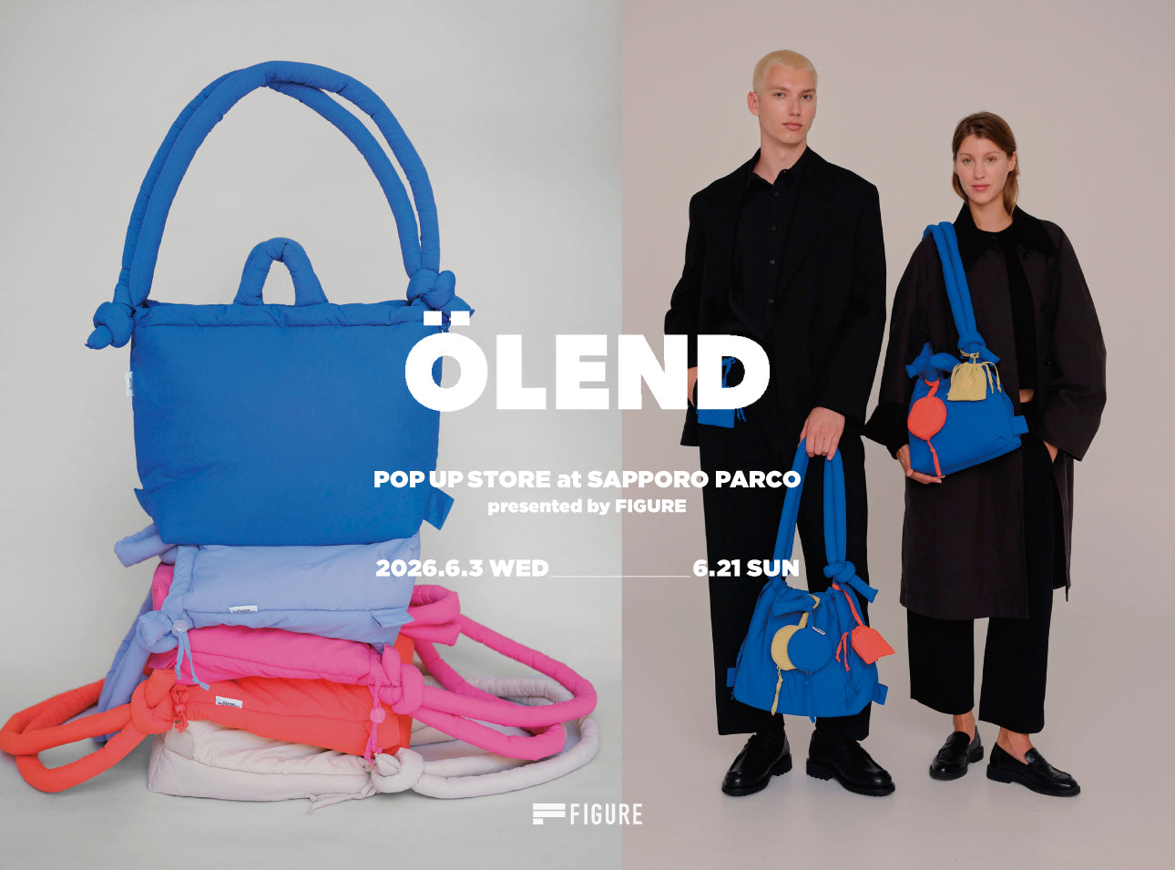 ÖLEND POP UP STORE at SAPPORO PARCO presented by FIGURE