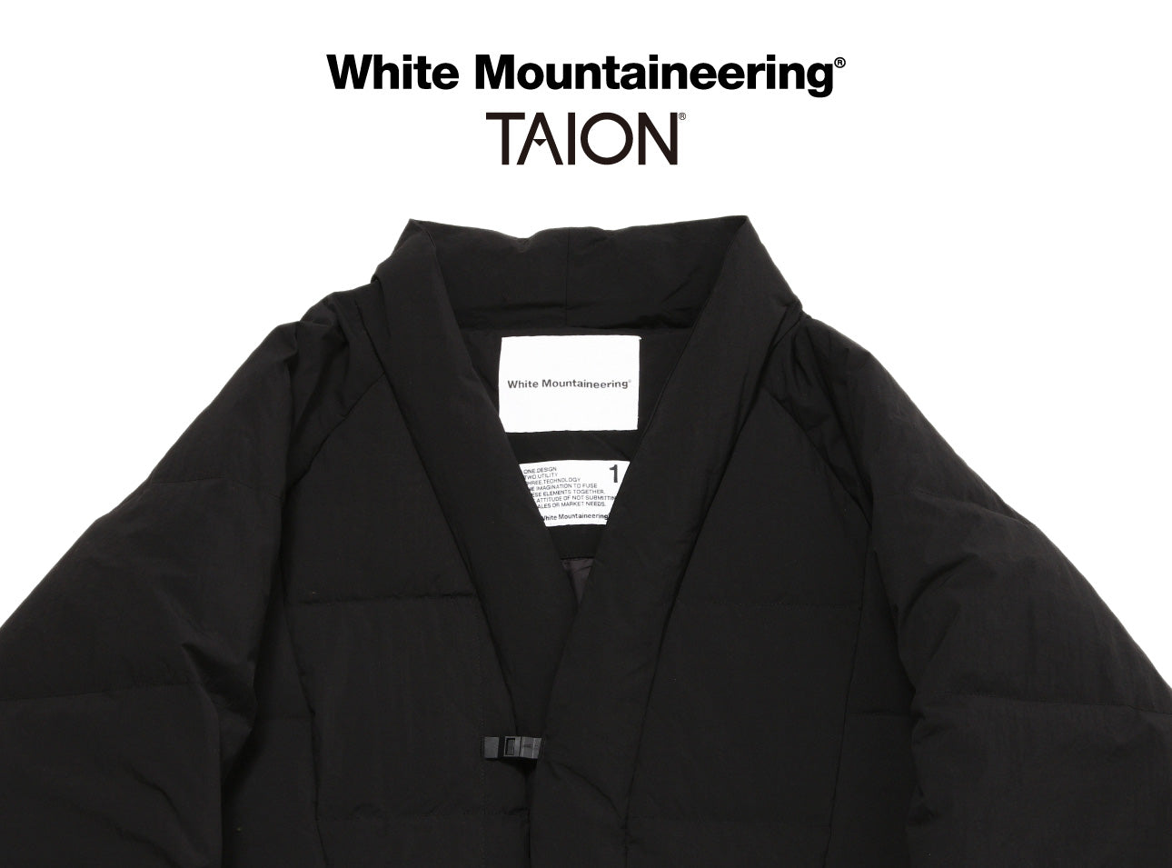 WHITE MOUNTAINEERING × TAION 2023.10.20(FRI) RELEASE