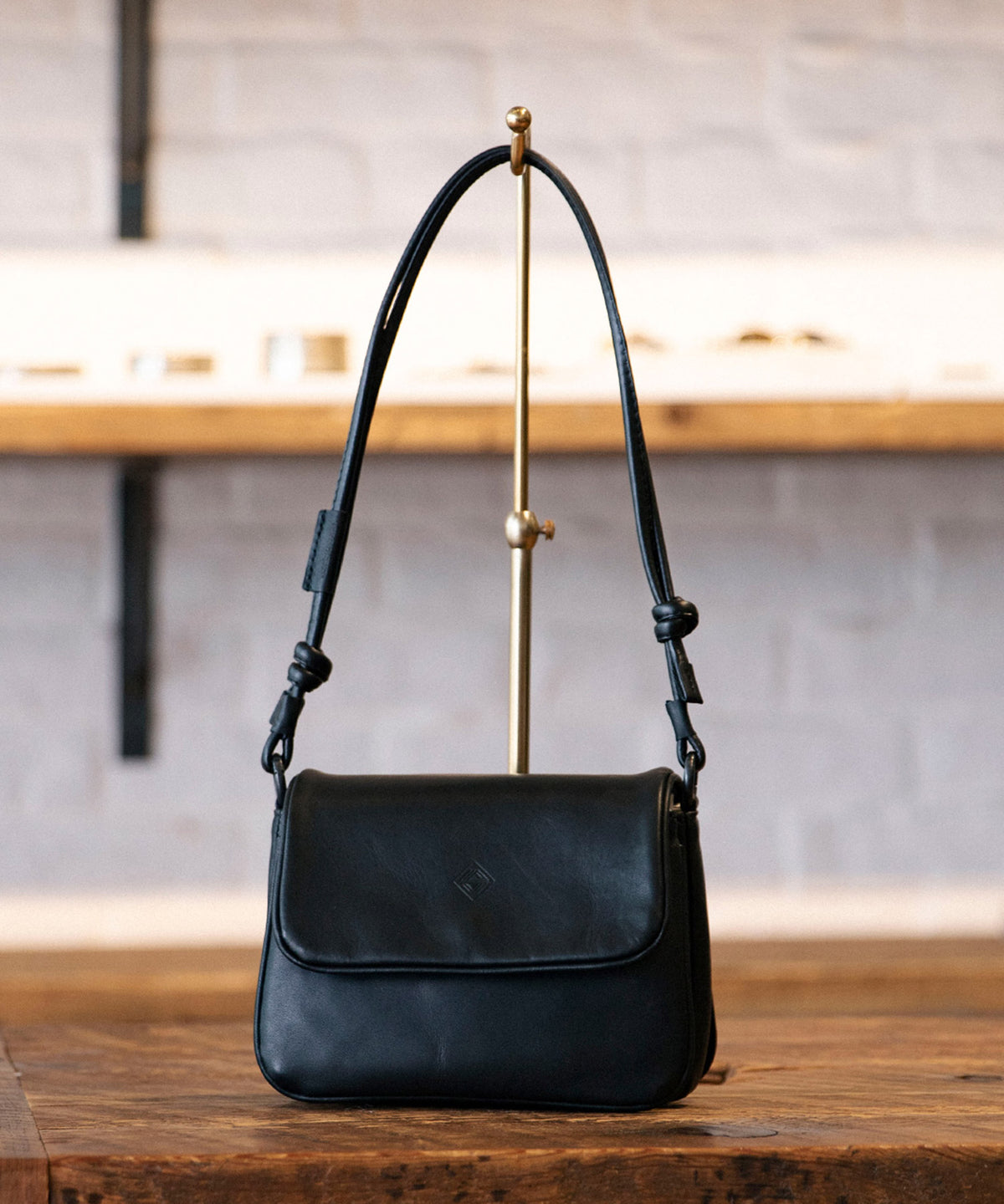 FLAP BAG S (LEATHER)