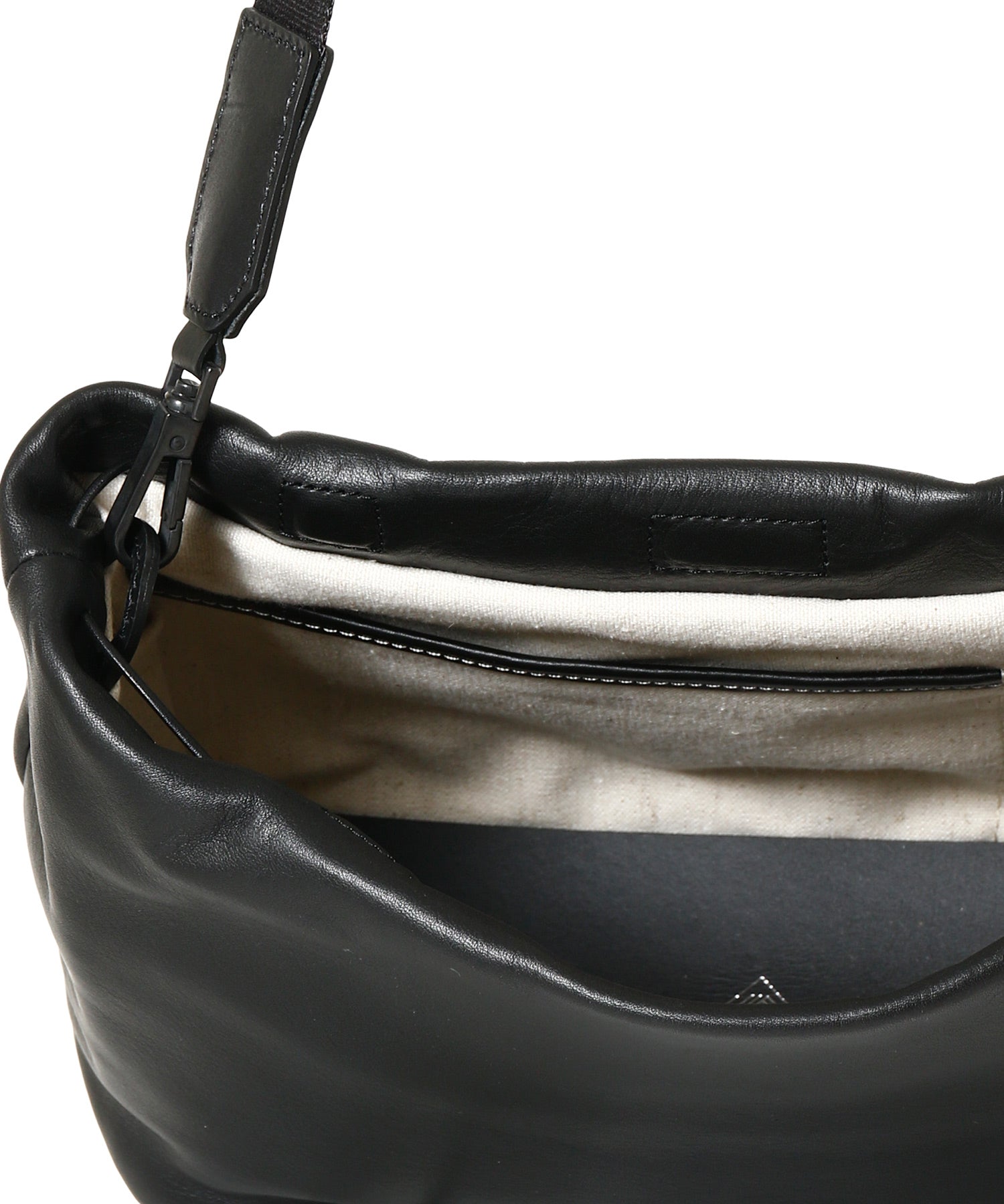 BASIC POUCH M (leather)+shoulder