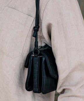 Flap Bag S (Crocodile)