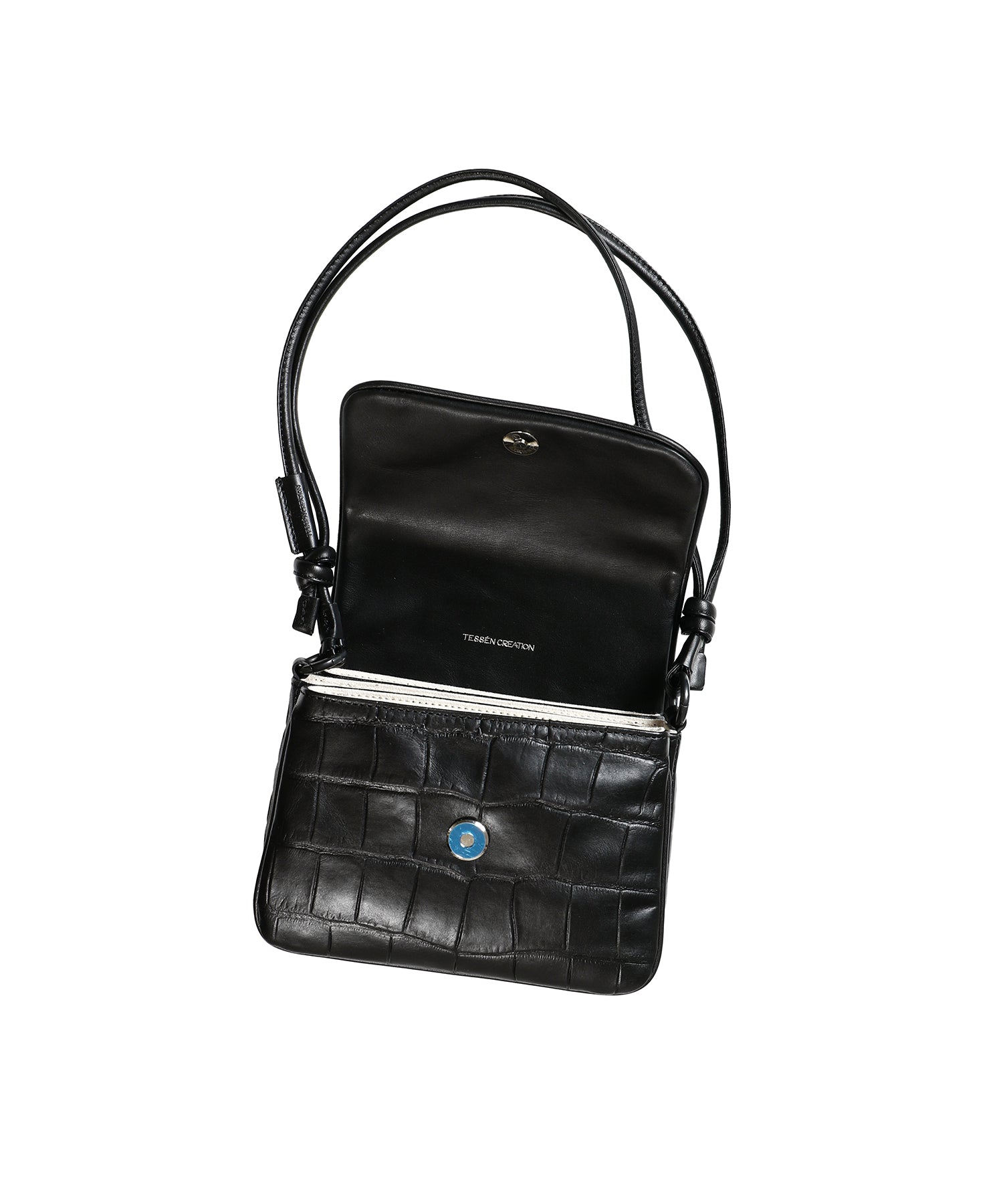 Flap Bag S (Crocodile)