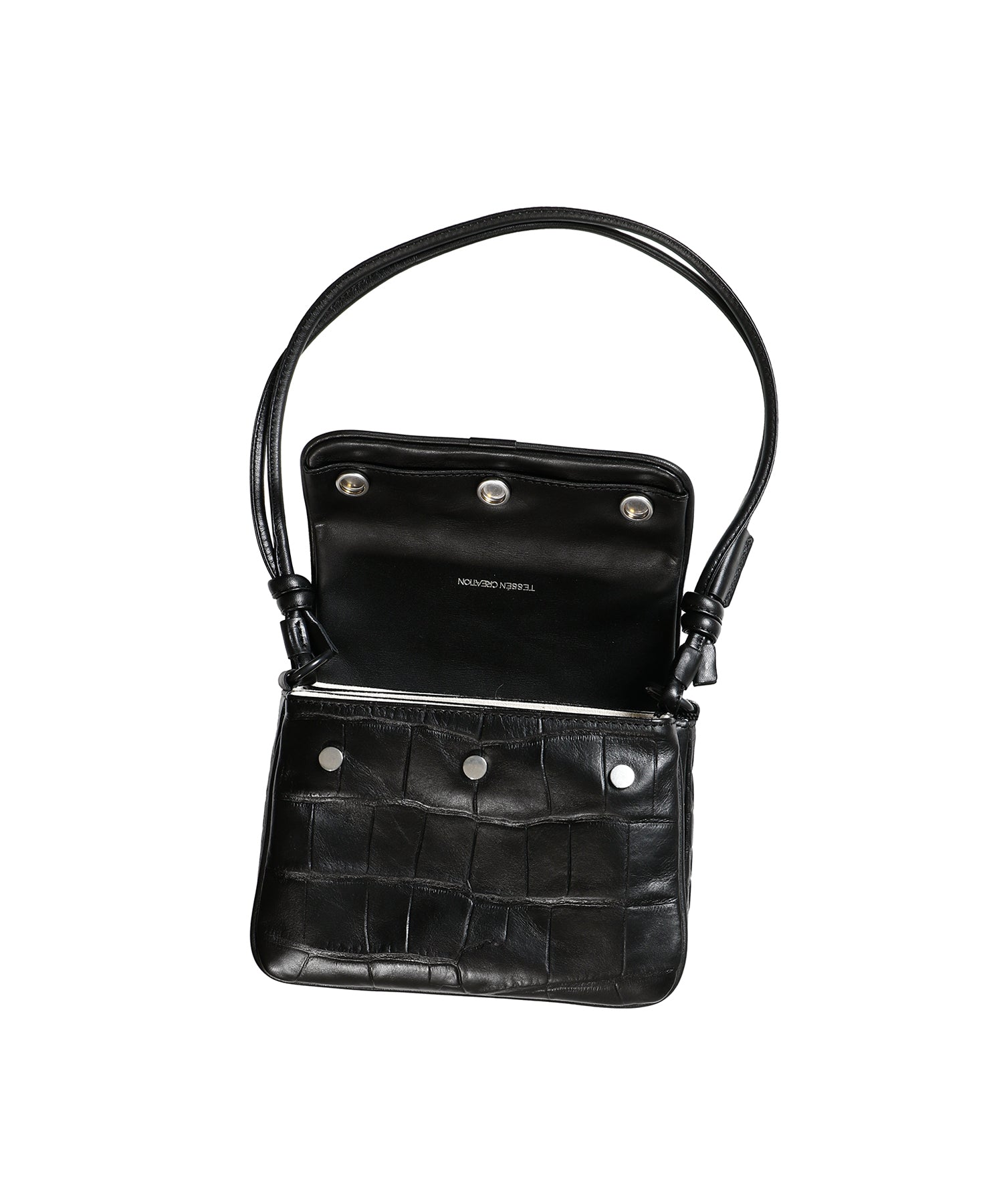 Flap Bag S (Crocodile)