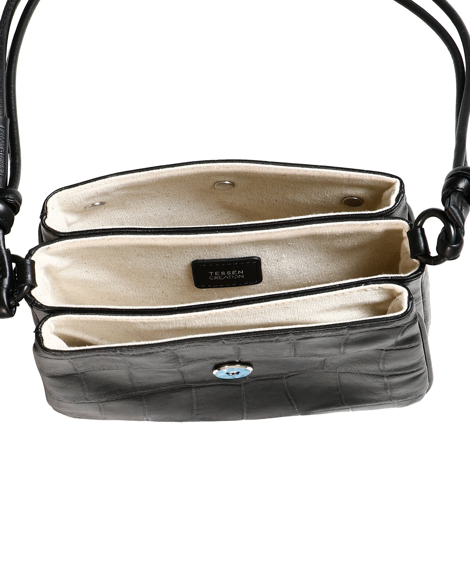 Flap Bag S (Crocodile)