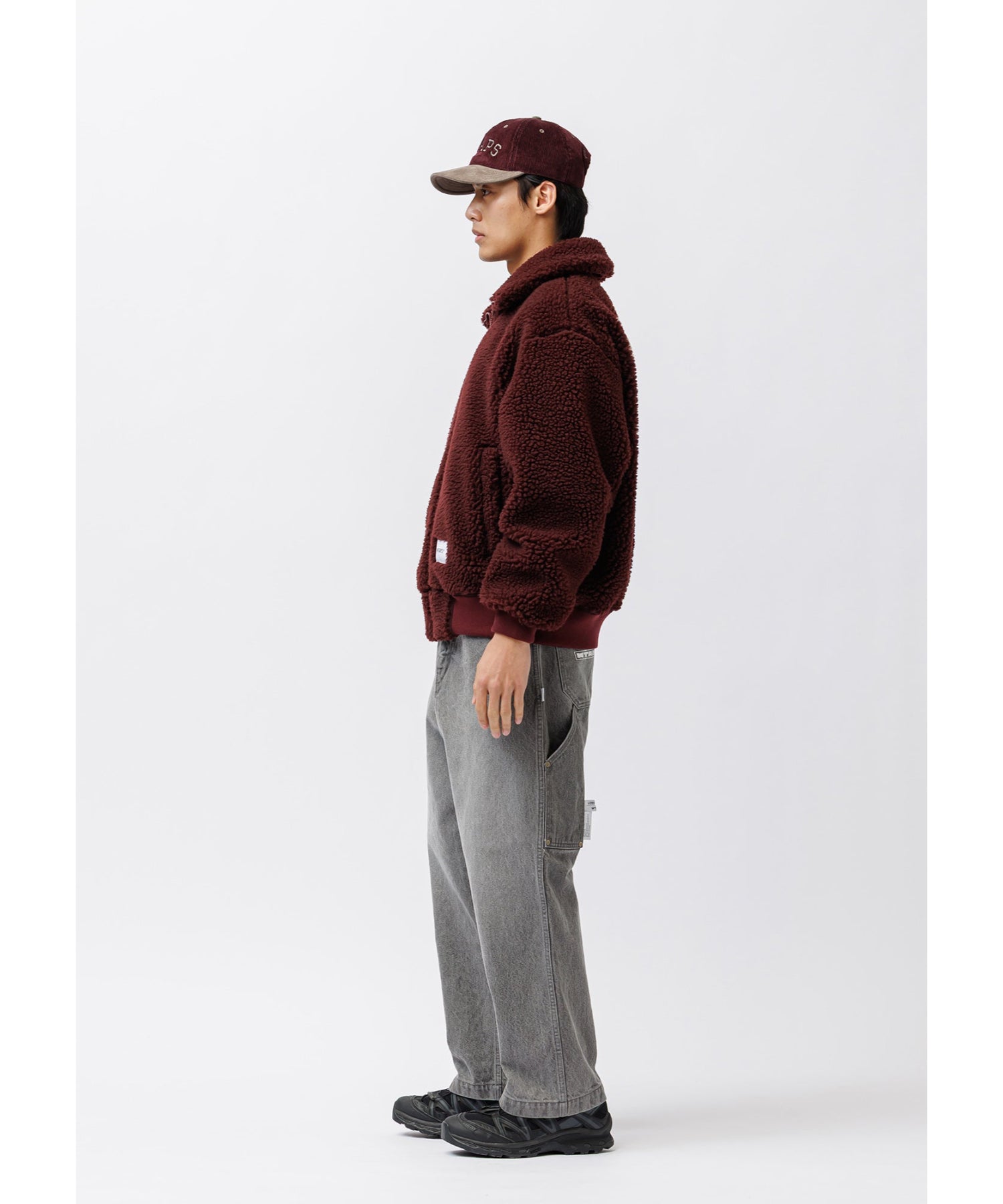 FLORETS / JACKET / POLY. BOA. TEXTILE