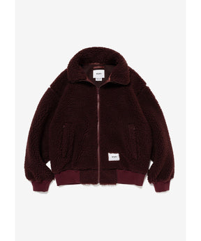 FLORETS / JACKET / POLY. BOA. TEXTILE