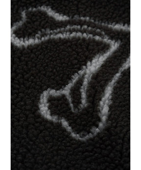 FLORETS / JACKET / POLY. BOA. TEXTILE