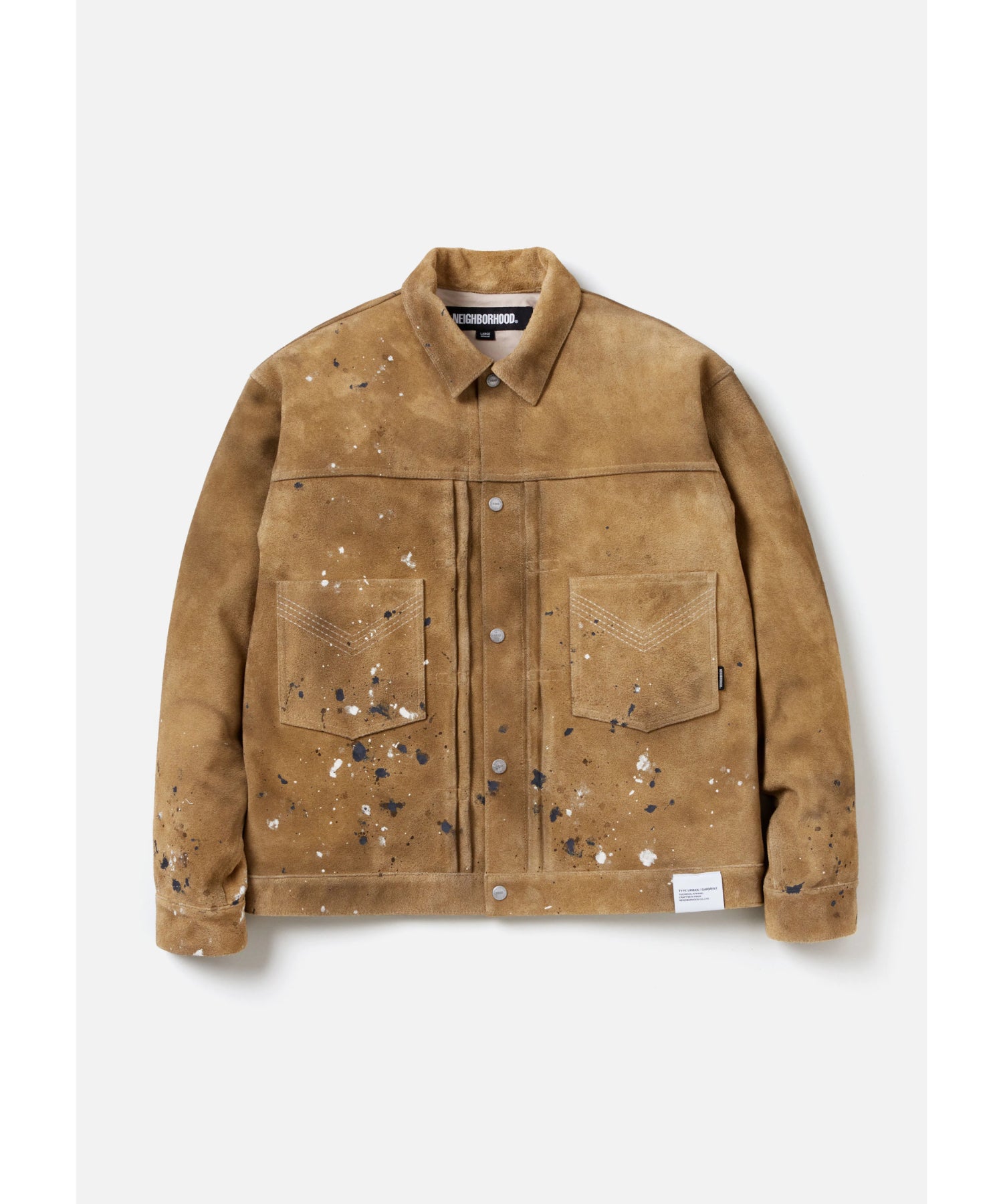 DRIP SUEDE JACKET