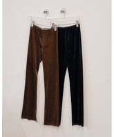 Velour Slit Leggings
