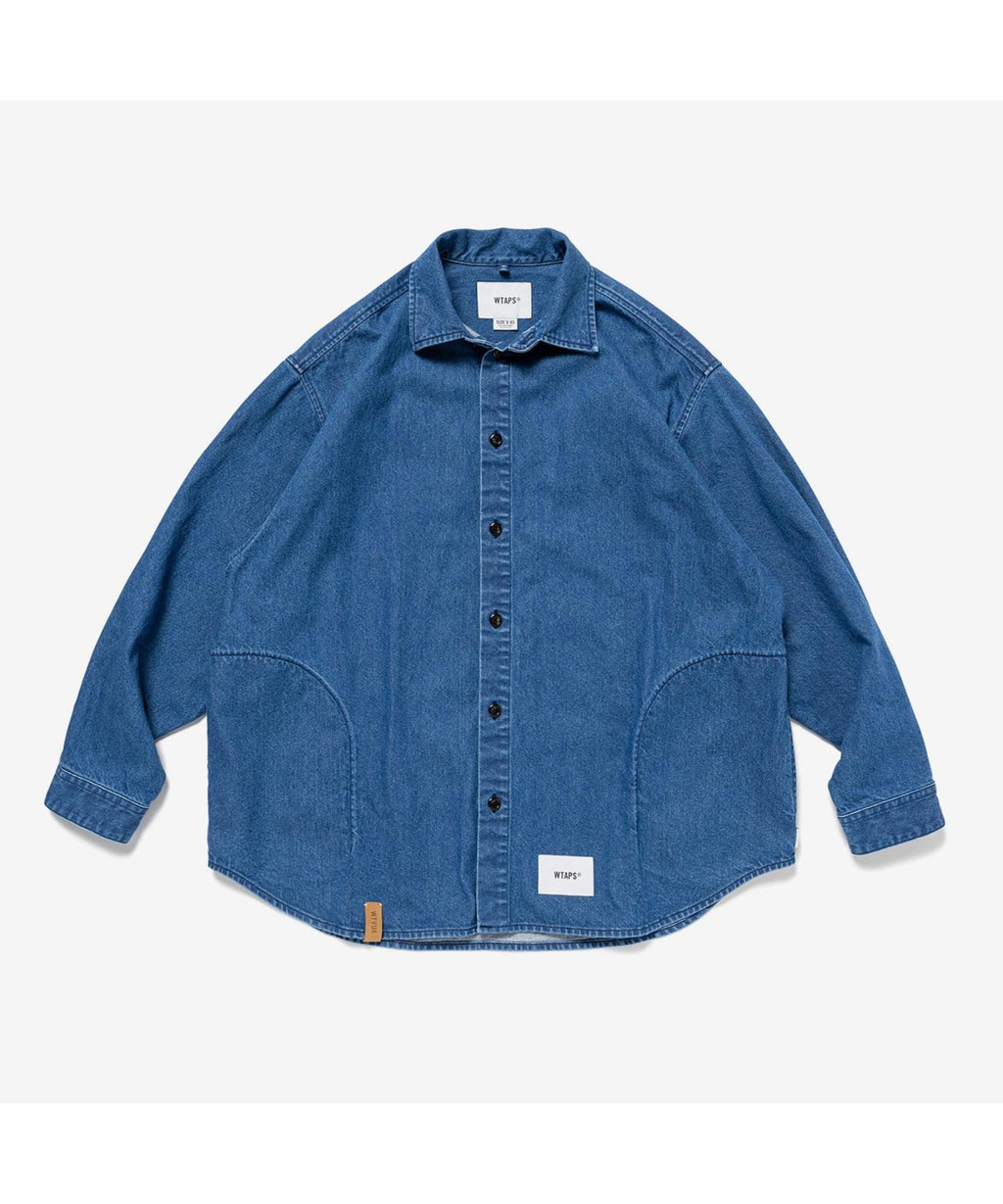 WTAPS 22AW 叩か WCPO 01 LS COTTON DENIM