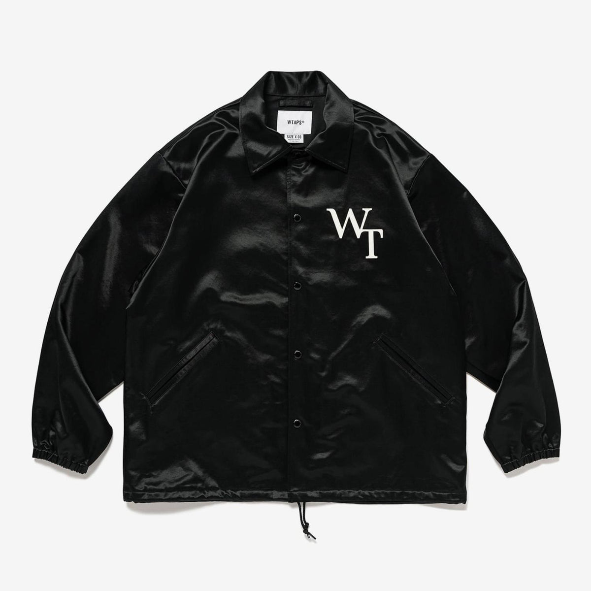 CHIEF / JACKET / CTRY. SATIN. LEAGUE - WTAPS (ダブル 