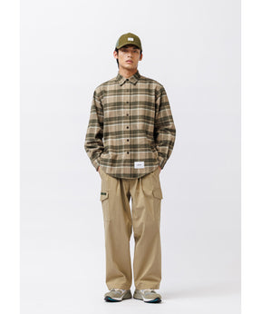 TXT 02 / LS / COTTON. FLANNEL. TEXTILE