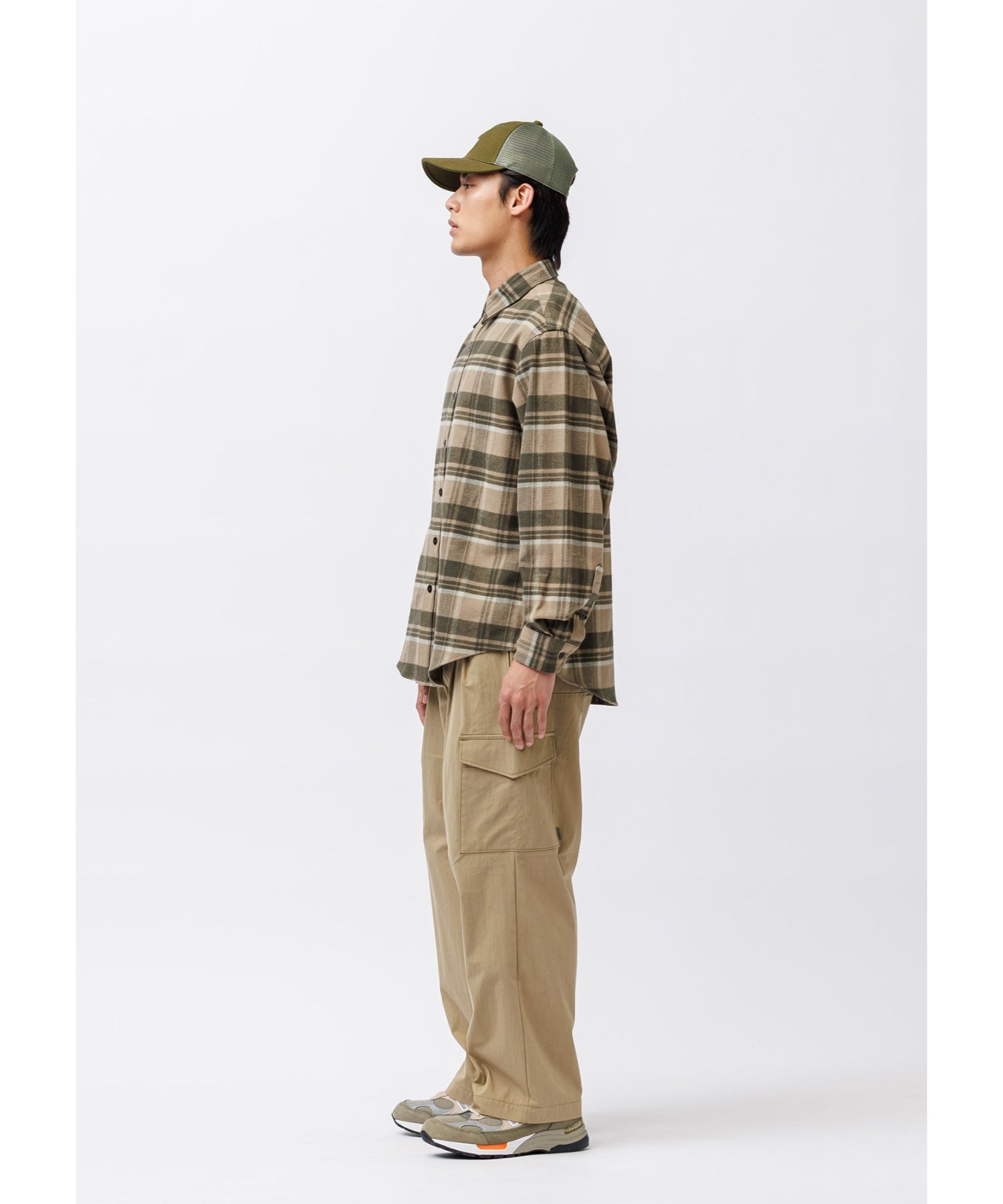 TXT 02 / LS / COTTON. FLANNEL. TEXTILE